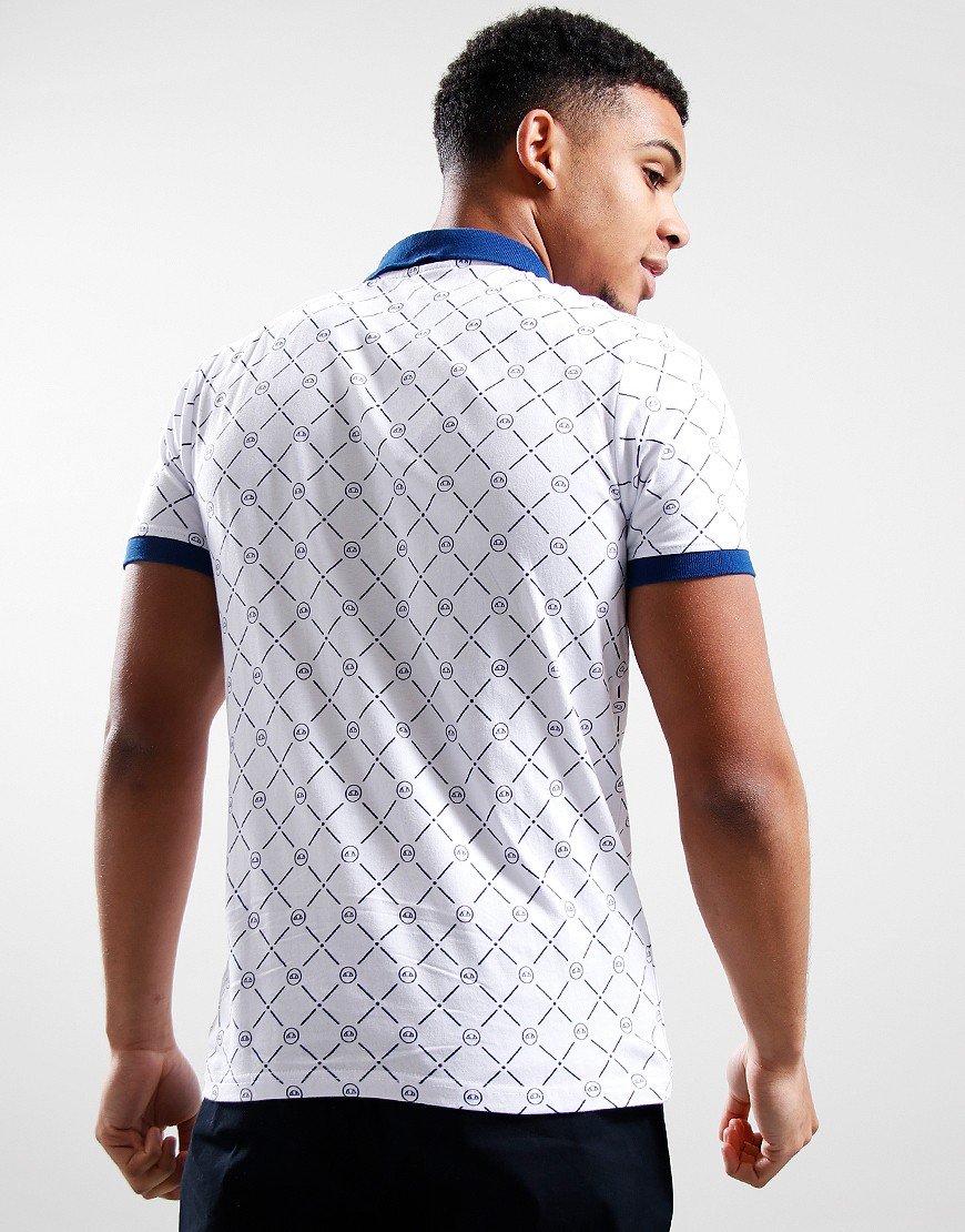 Ellesse Coramento Polo Shirt White