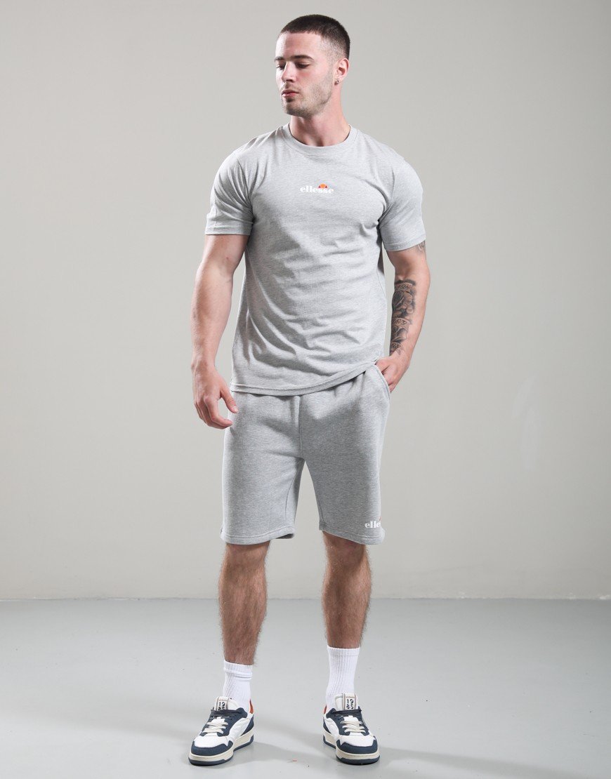 Ellesse Harison Shorts Light Grey Marl