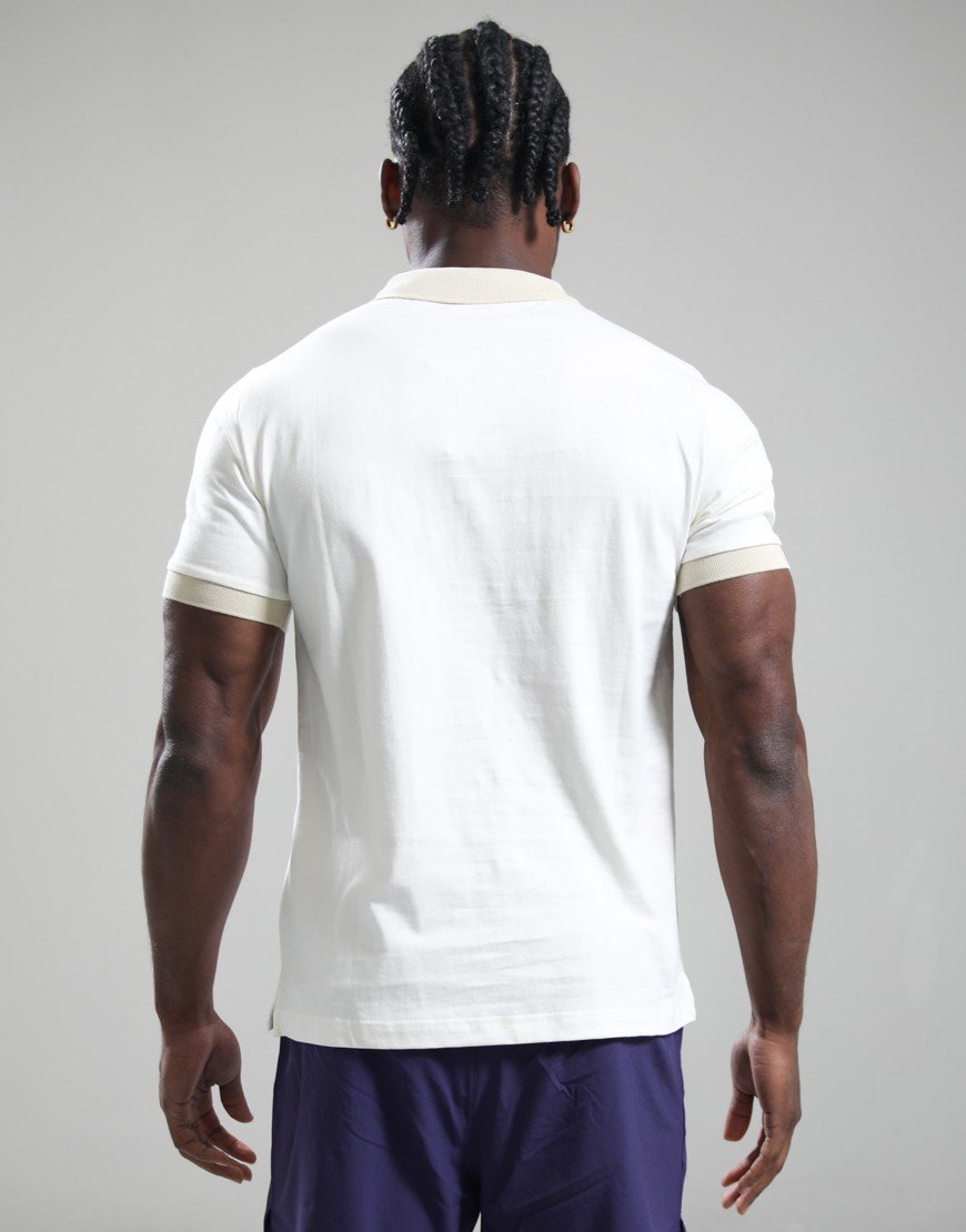 Ellesse Lessepsia Polo Shirt Off White/Stone