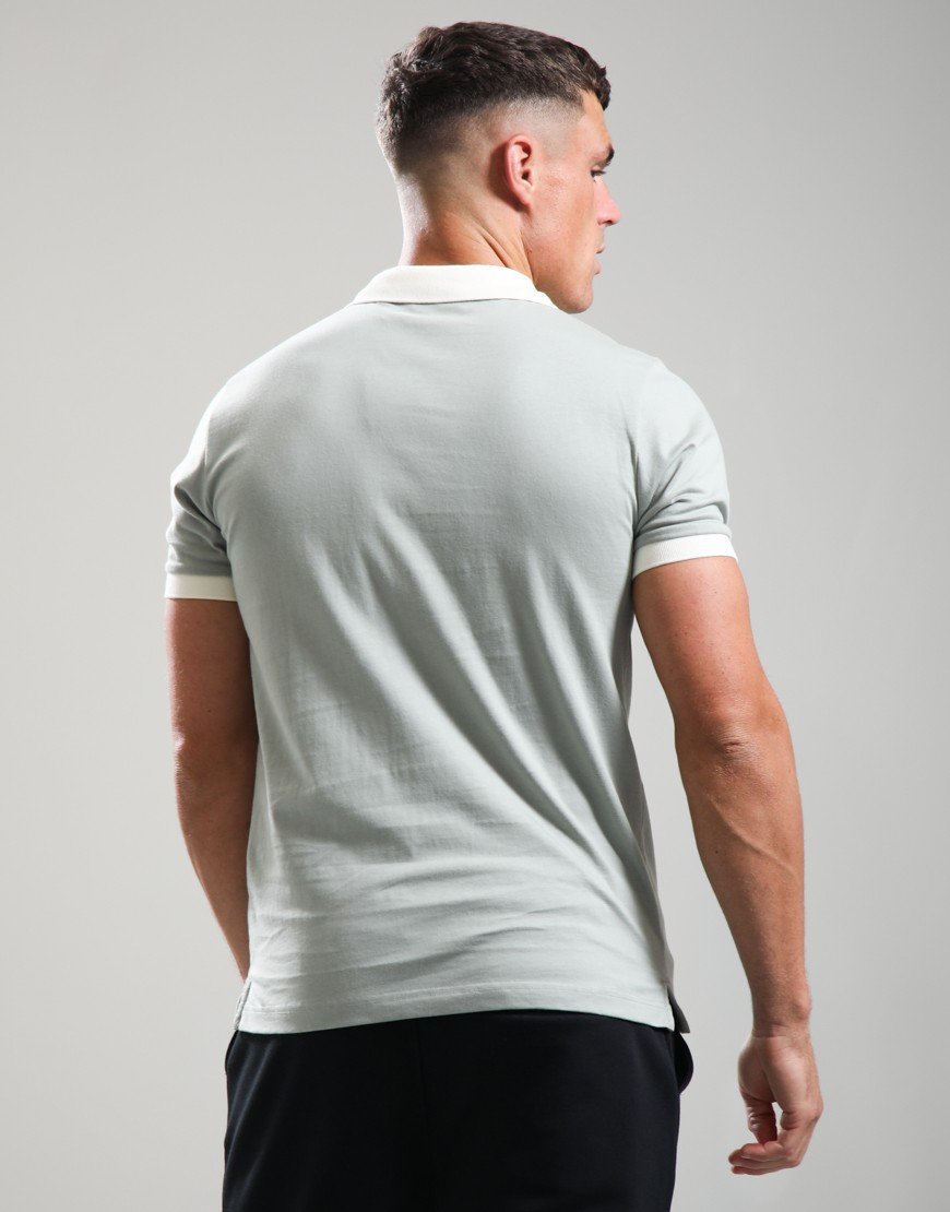 Ellesse Lessepsia Polo Shirt Sage/Off White