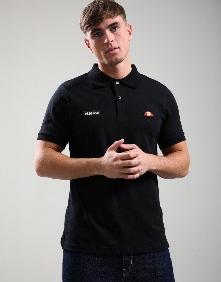 Ellesse Lessepsia Polo Shirt Black