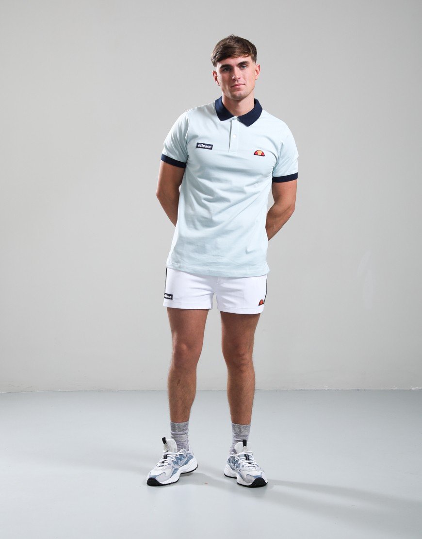 Ellesse Lessepsia Polo Shirt Light Blue/Navy