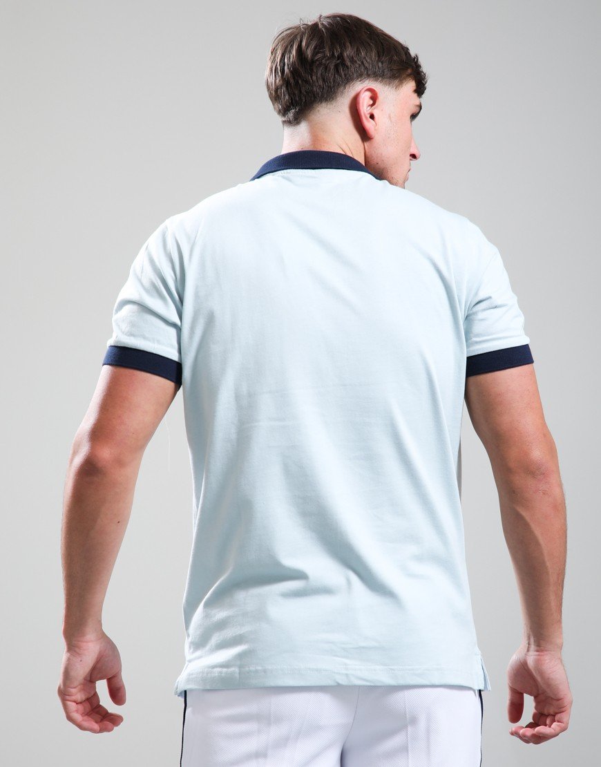Ellesse Lessepsia Polo Shirt Light Blue/Navy