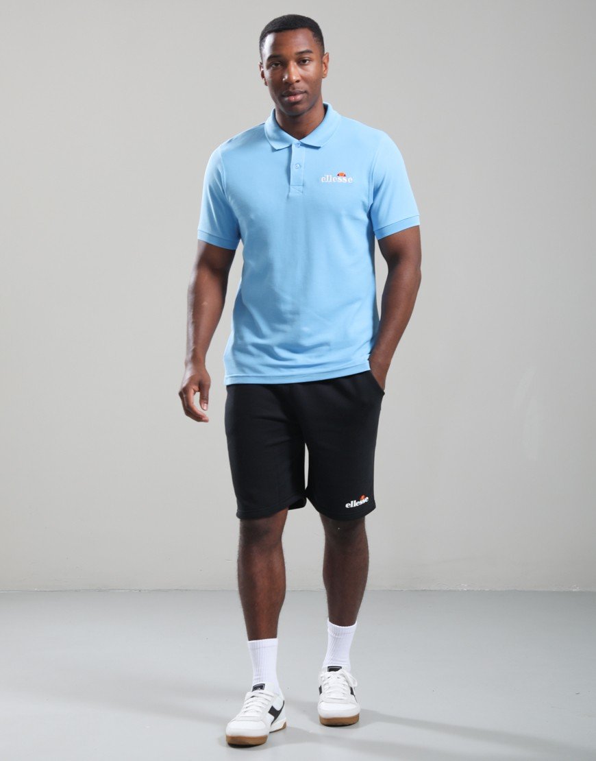 Ellesse Loch Polo Shirt Blue