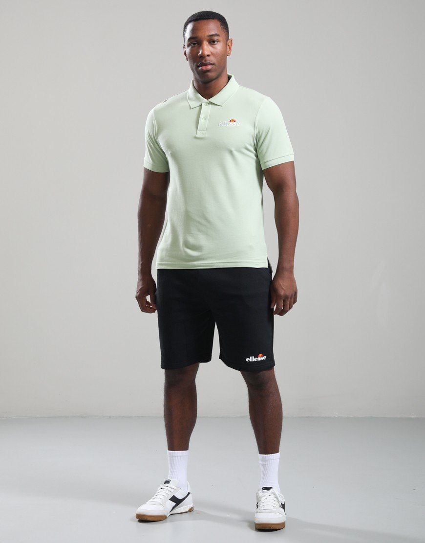 Ellesse Loch Polo Shirt Light Green