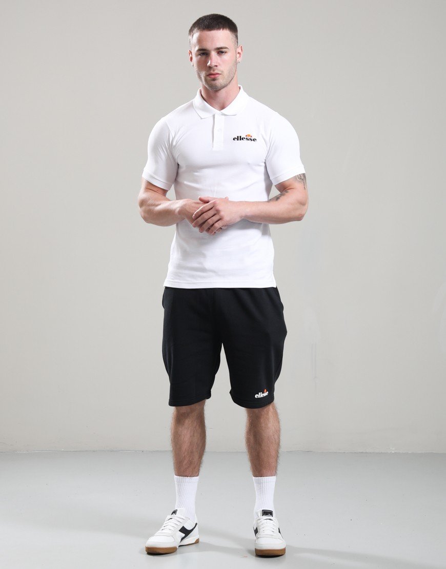 Ellesse Loch Polo Shirt White