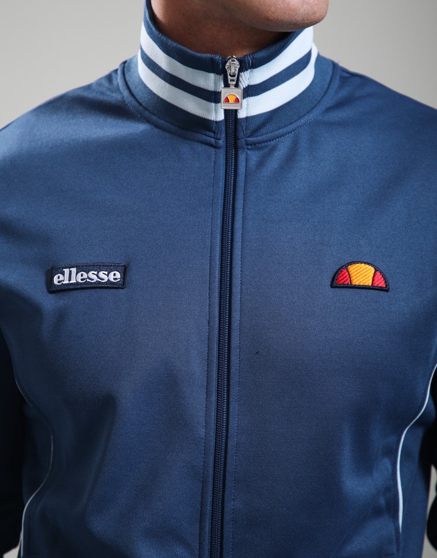 Ellesse Milan Track Jacket Blue/Light Blue