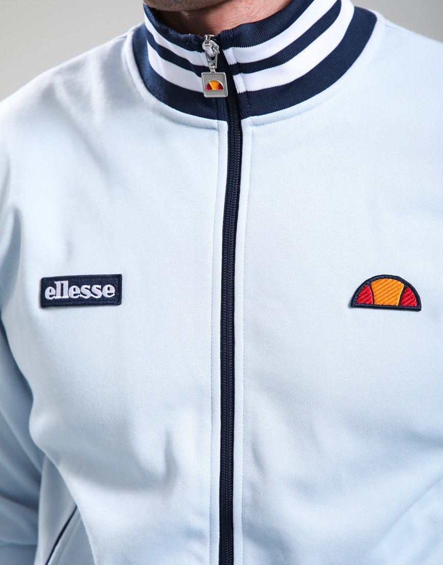 Ellesse Milan Track Jacket Light Blue/Navy