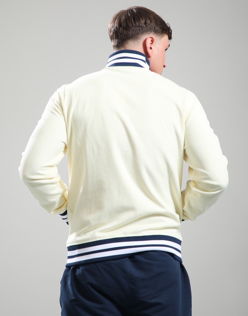 Ellesse Milan Track Jacket Light Yellow/Navy