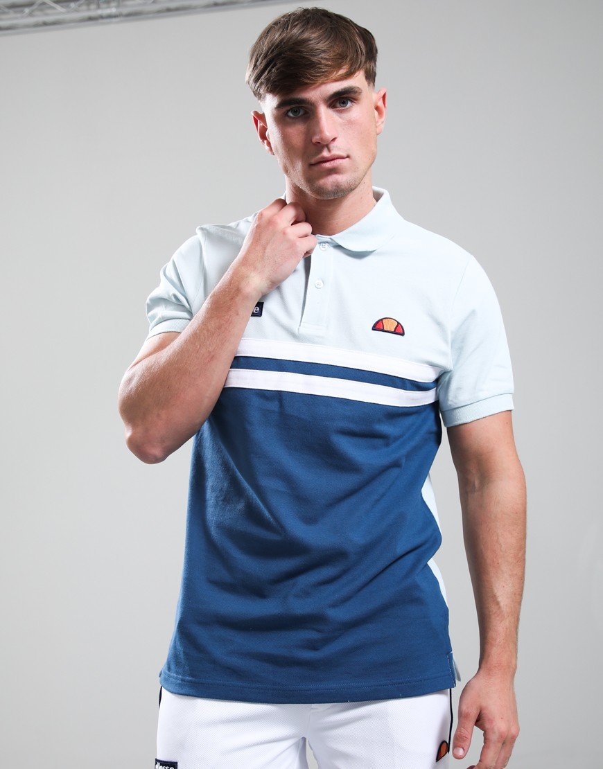 Ellesse Muccia Polo Shirt Blue/Light blue