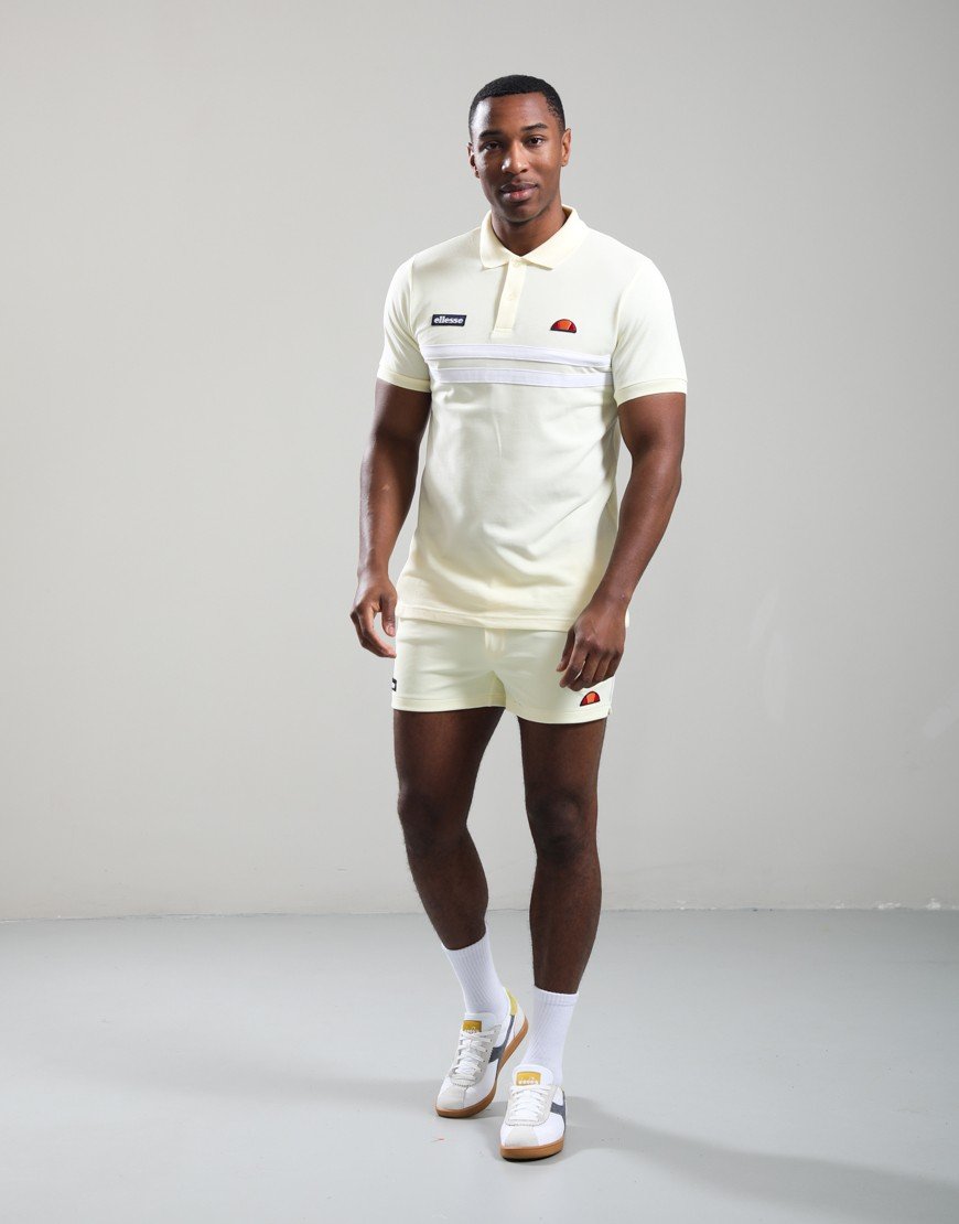 Ellesse Muccia Polo Shirt Light Yellow