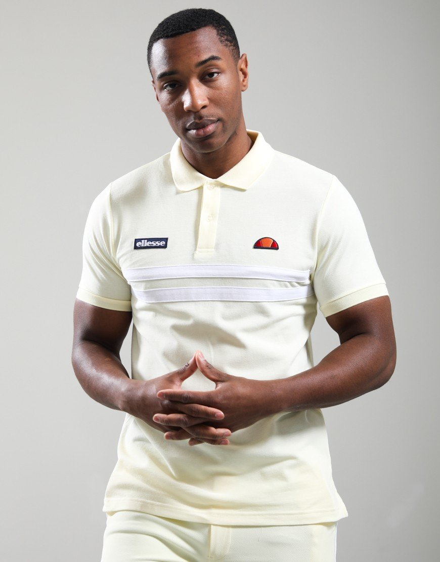 Ellesse Muccia Polo Shirt Light Yellow