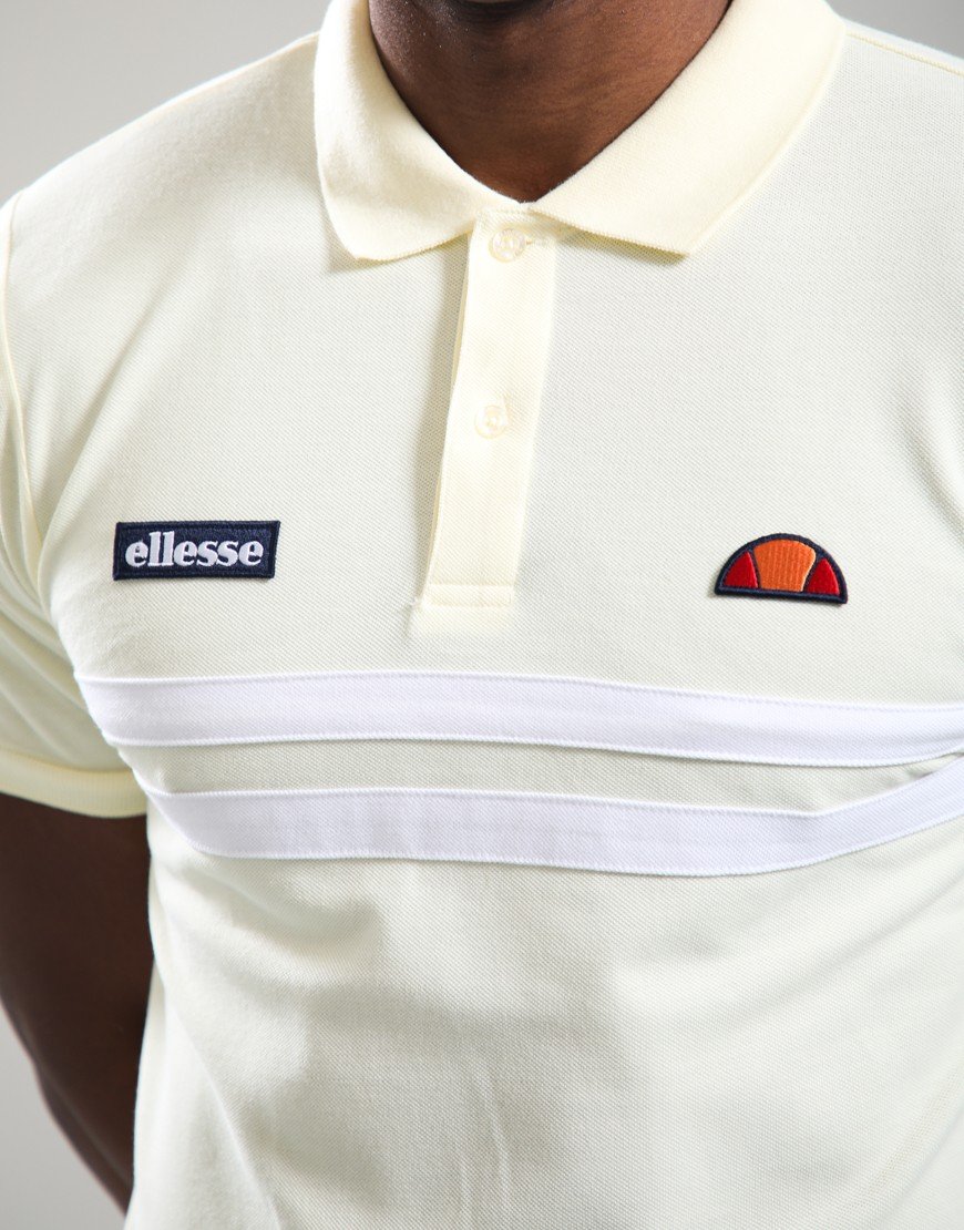 Ellesse Muccia Polo Shirt Light Yellow