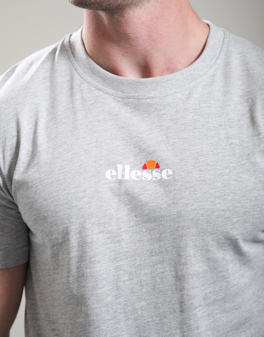 Ellesse Ollio 2 T-Shirt Light Grey Marl
