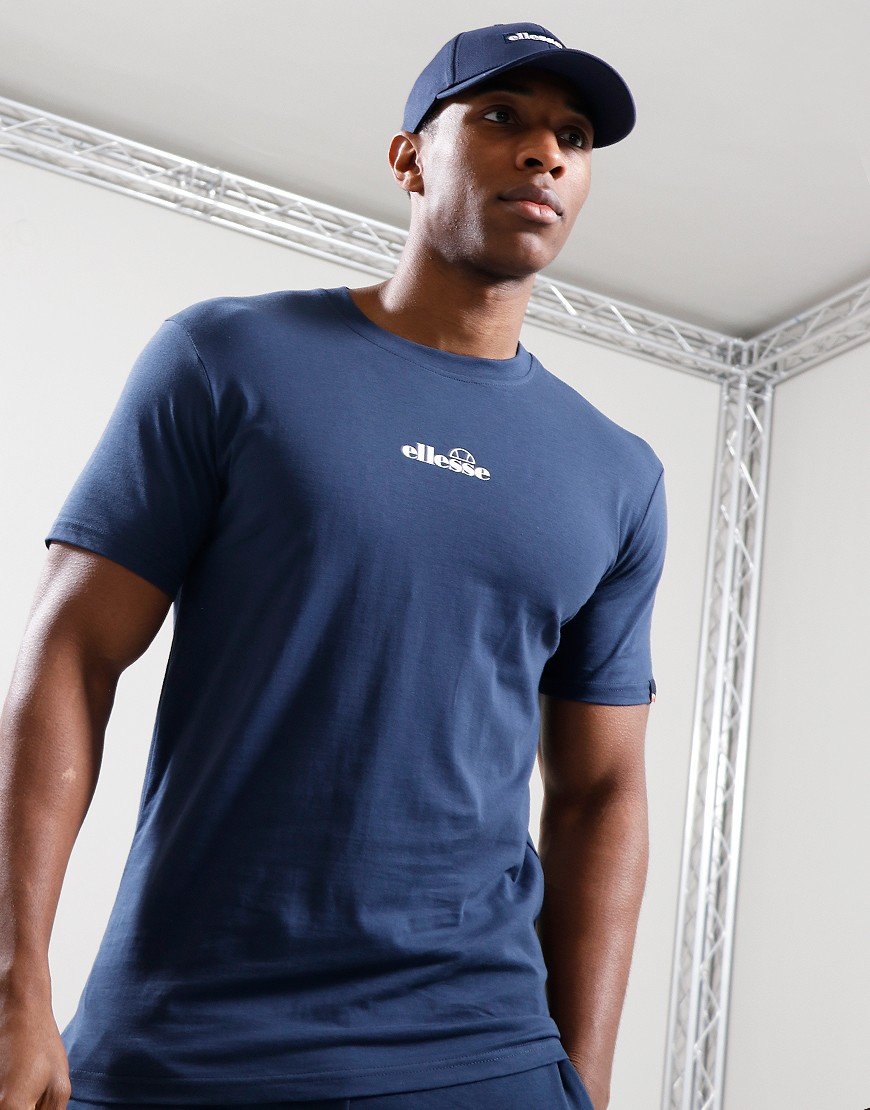 Ellesse Ollio T-shirt Navy Terraces Menswear