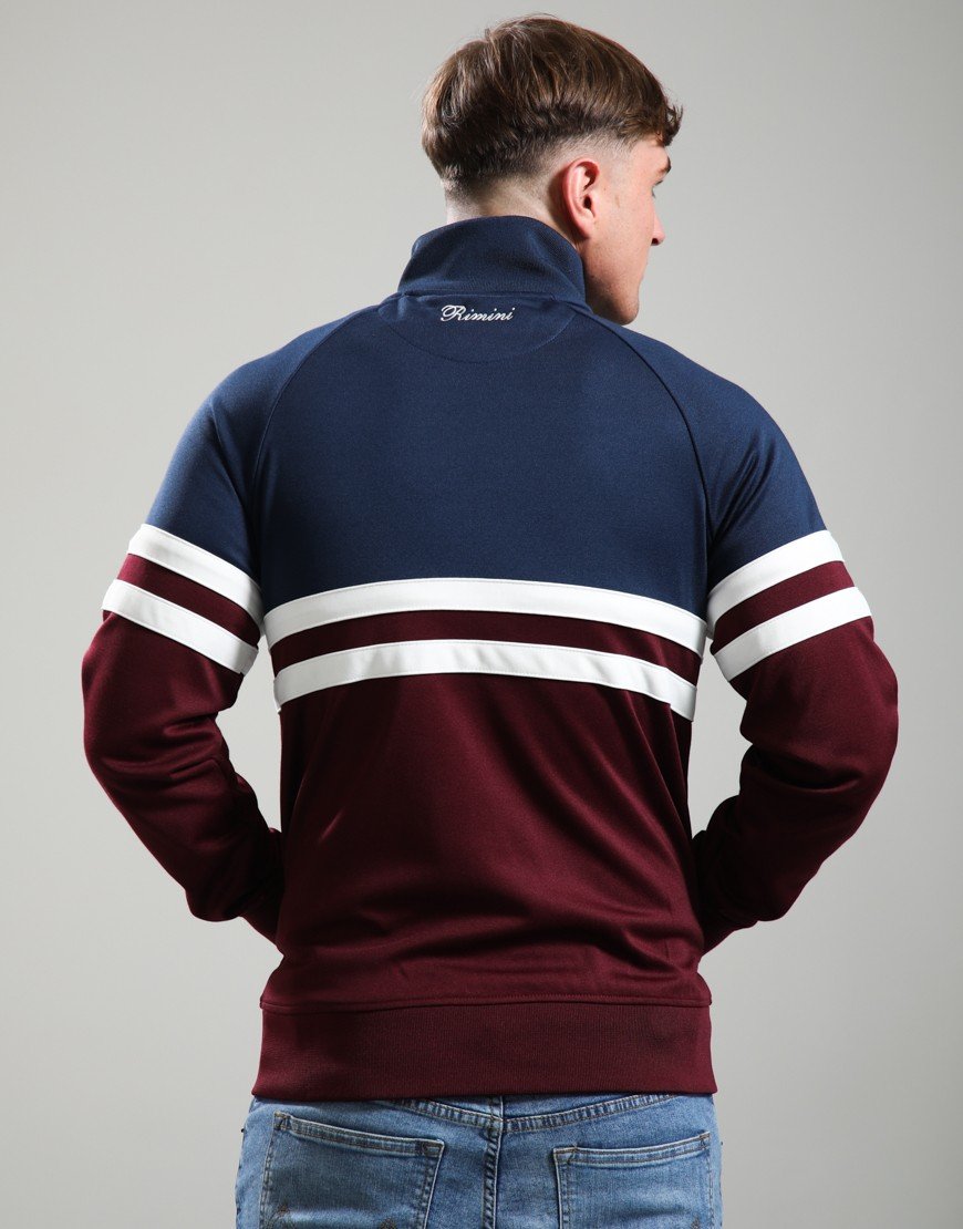 Ellesse Rimini Track Jacket Burgundy/Navy