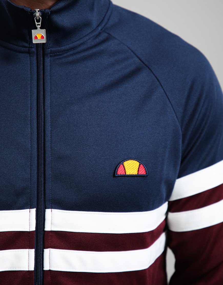 Ellesse Rimini Track Jacket Burgundy/Navy