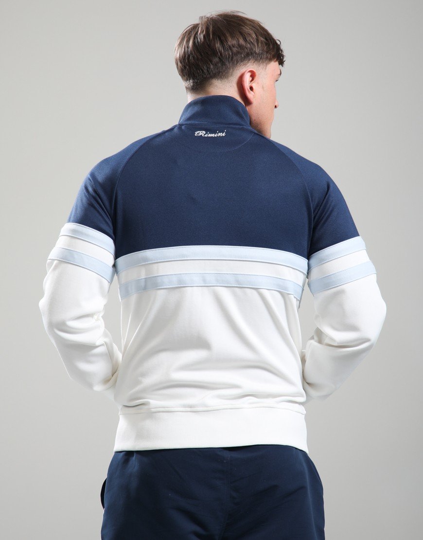 Ellesse Rimini Track Jacket Off White/Navy