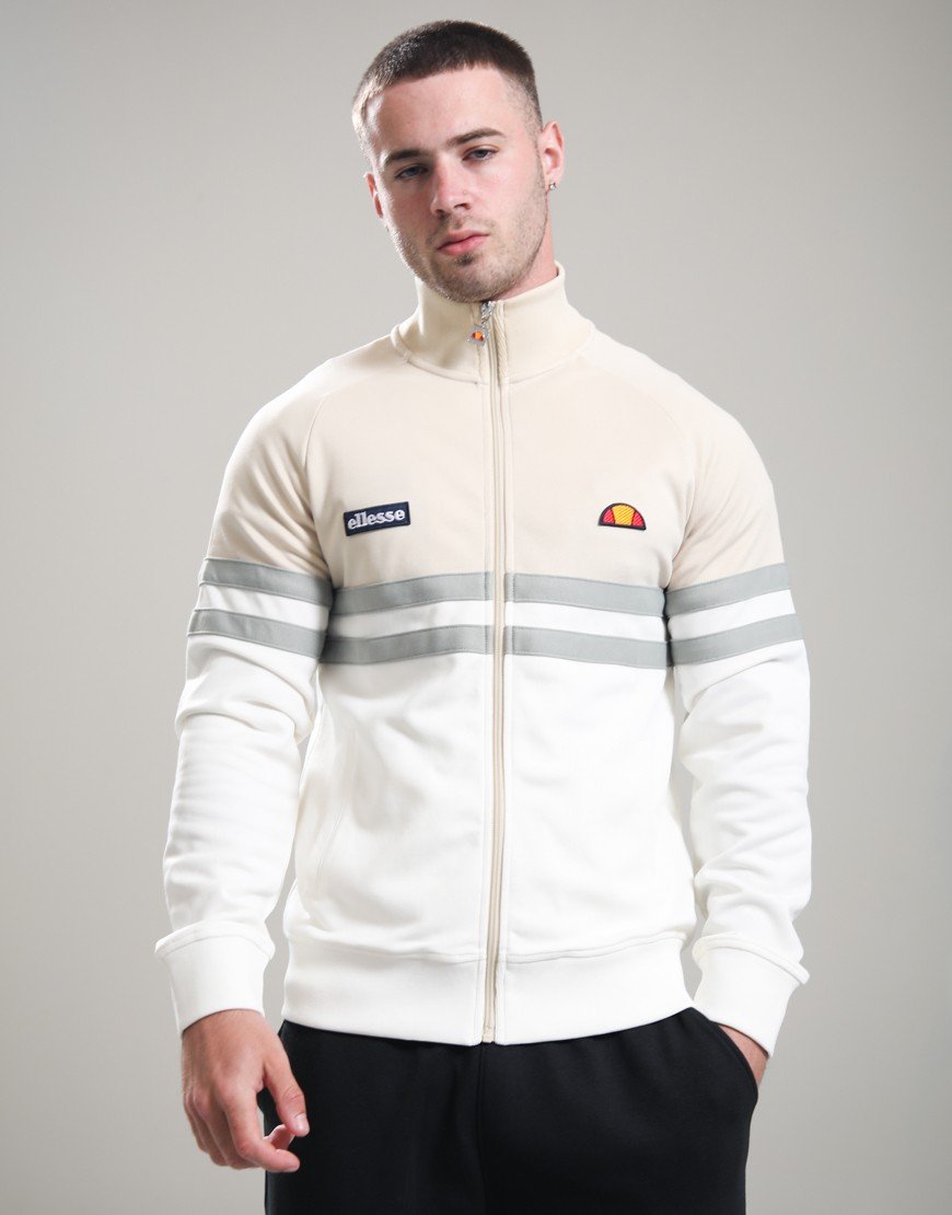 Ellesse Rimini Track Jacket Off White/Stone