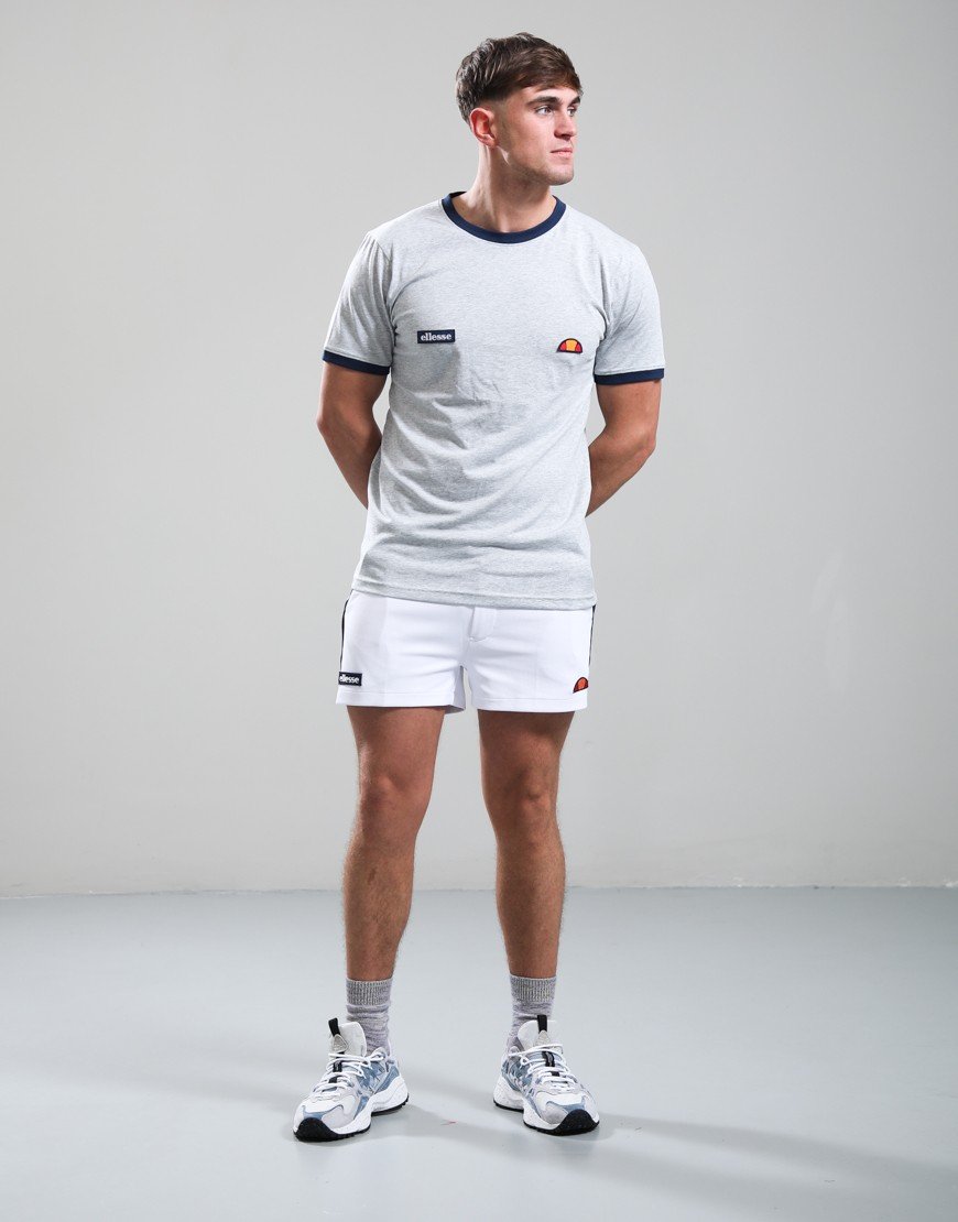 Ellesse Ringetto T-Shirt Light Grey Marl