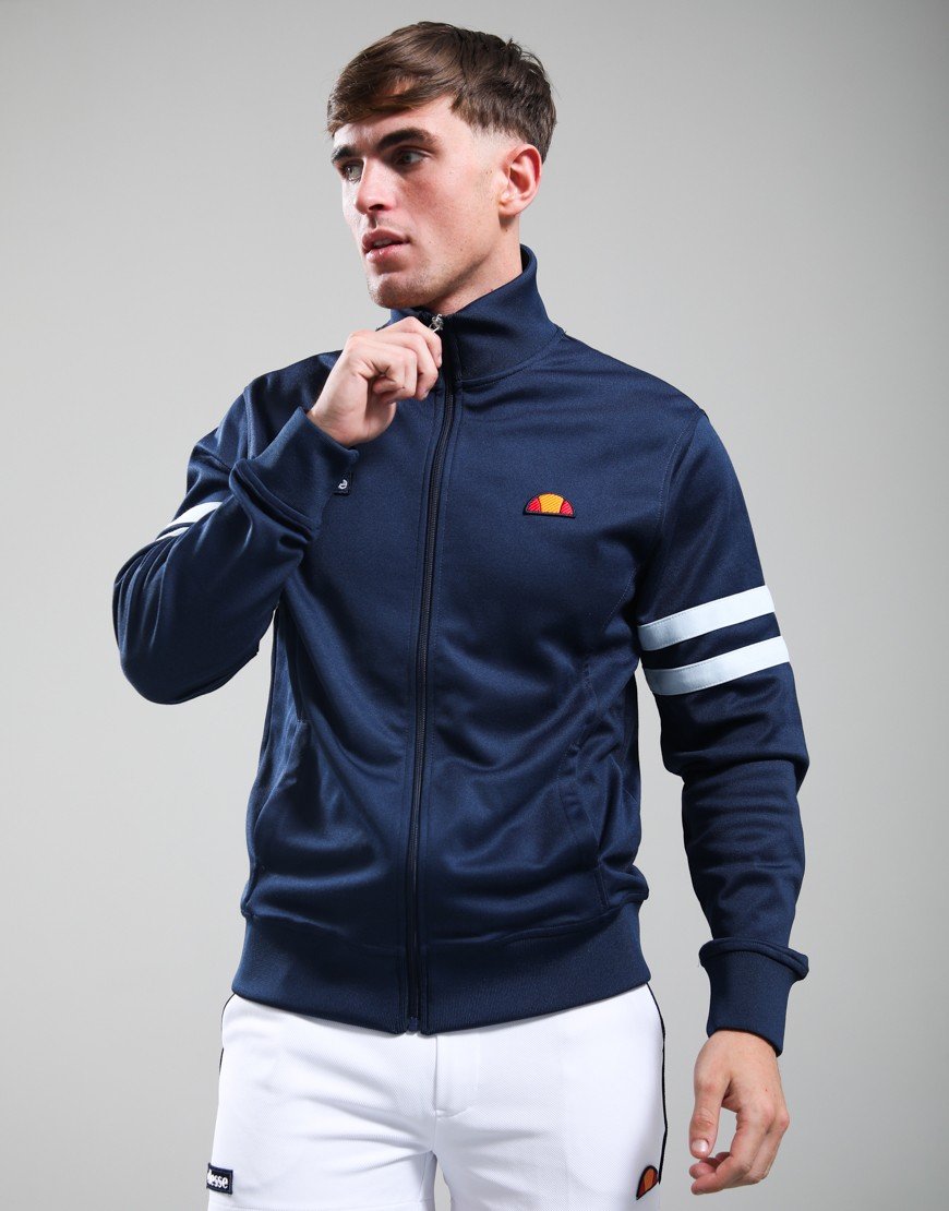 Ellesse Roma Track Jacket Navy/Light Blue