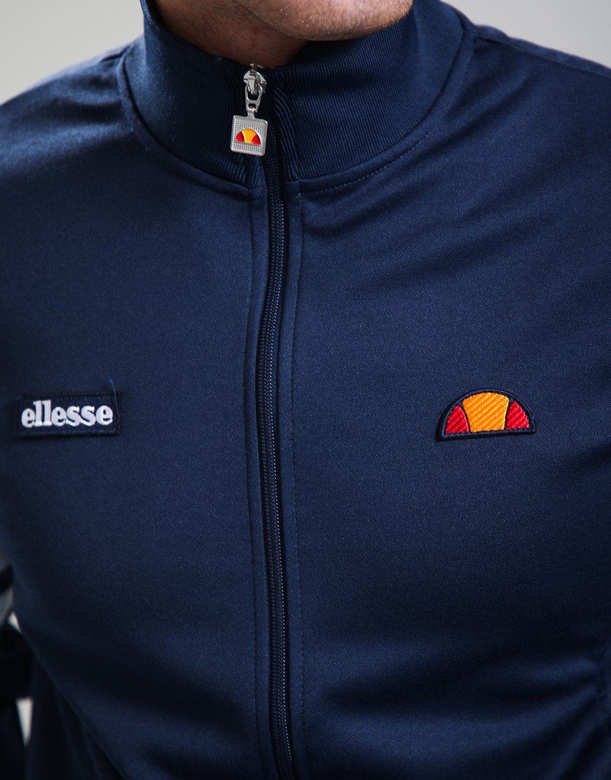 Ellesse Roma Track Jacket Navy/Light Blue