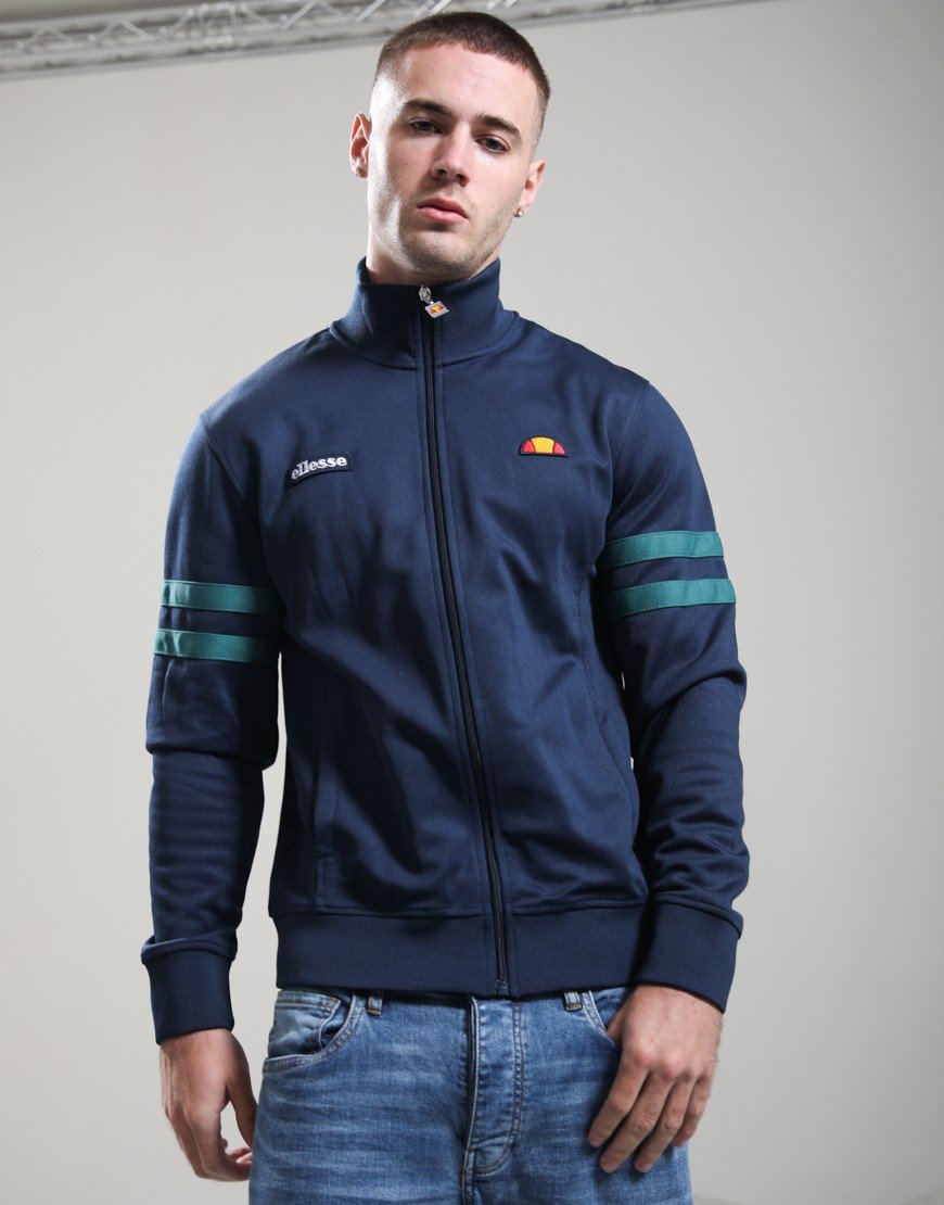 Ellesse Roma Track Jacket Navy/Teal
