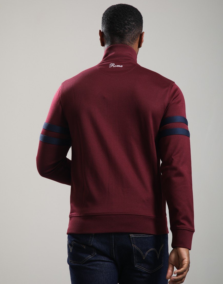 Ellesse Roma Track Jacket Burgundy/Navy