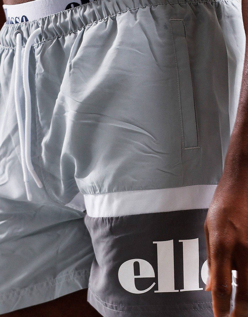 Ellesse Secendo Swim Shorts Light Grey