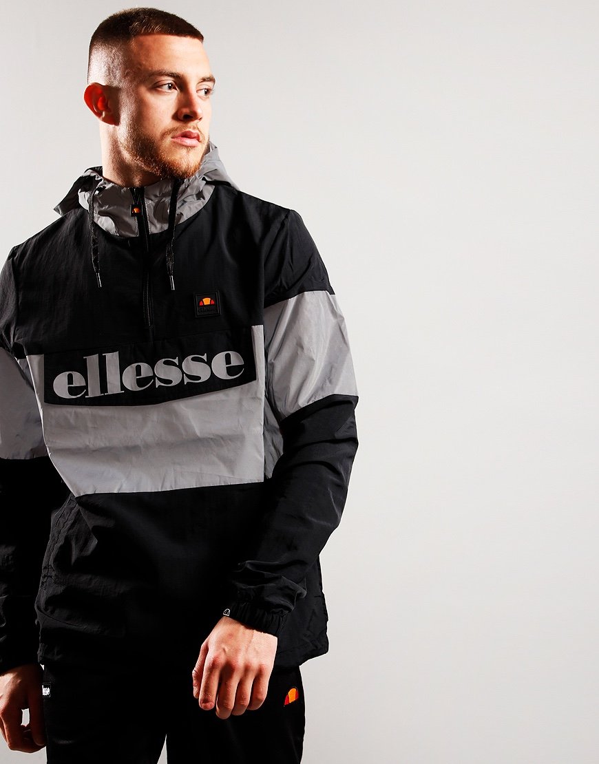 ellesse overhead jacket black