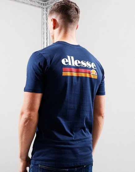 Ellesse Tortona T-Shirt  Navy