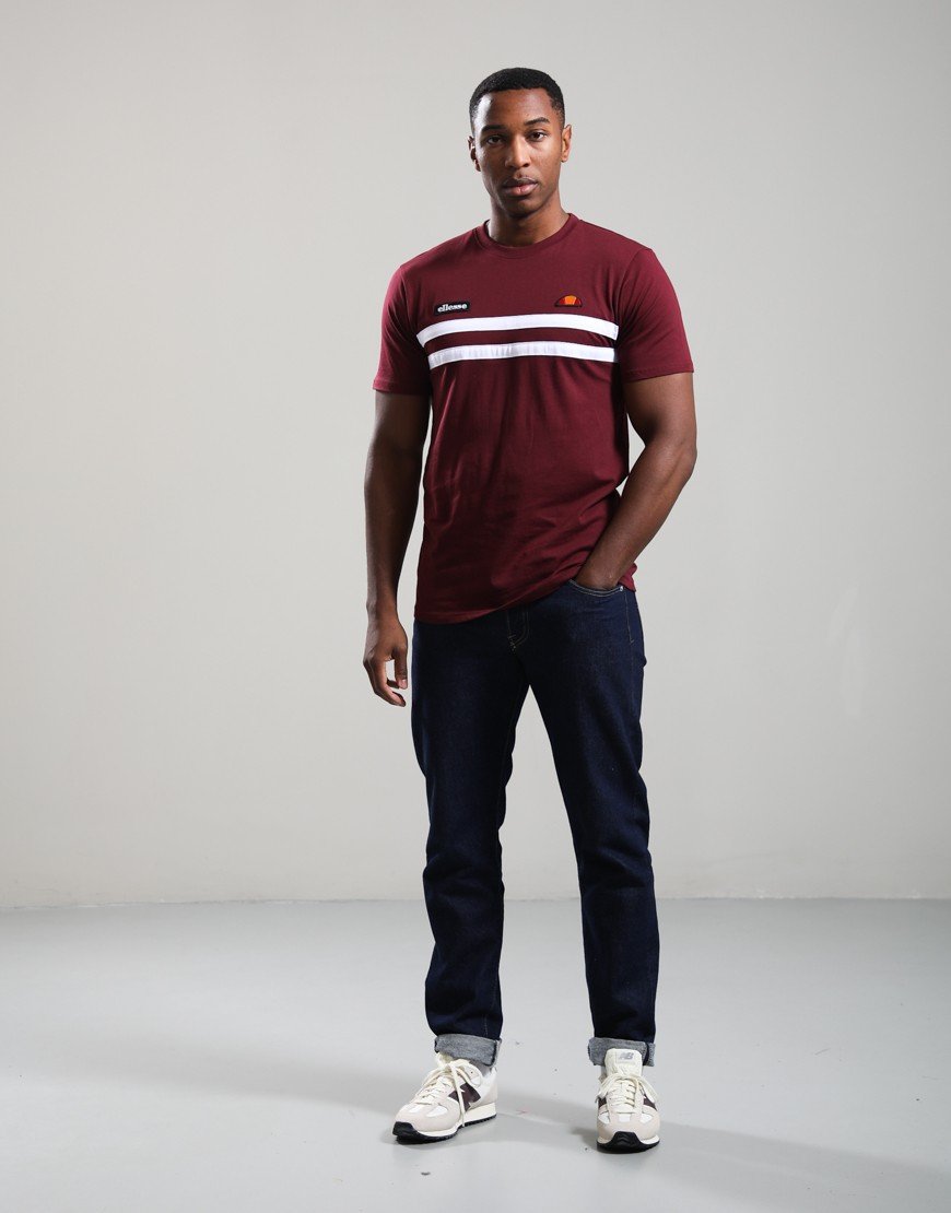 Ellesse Venire T-Shirt Burgundy