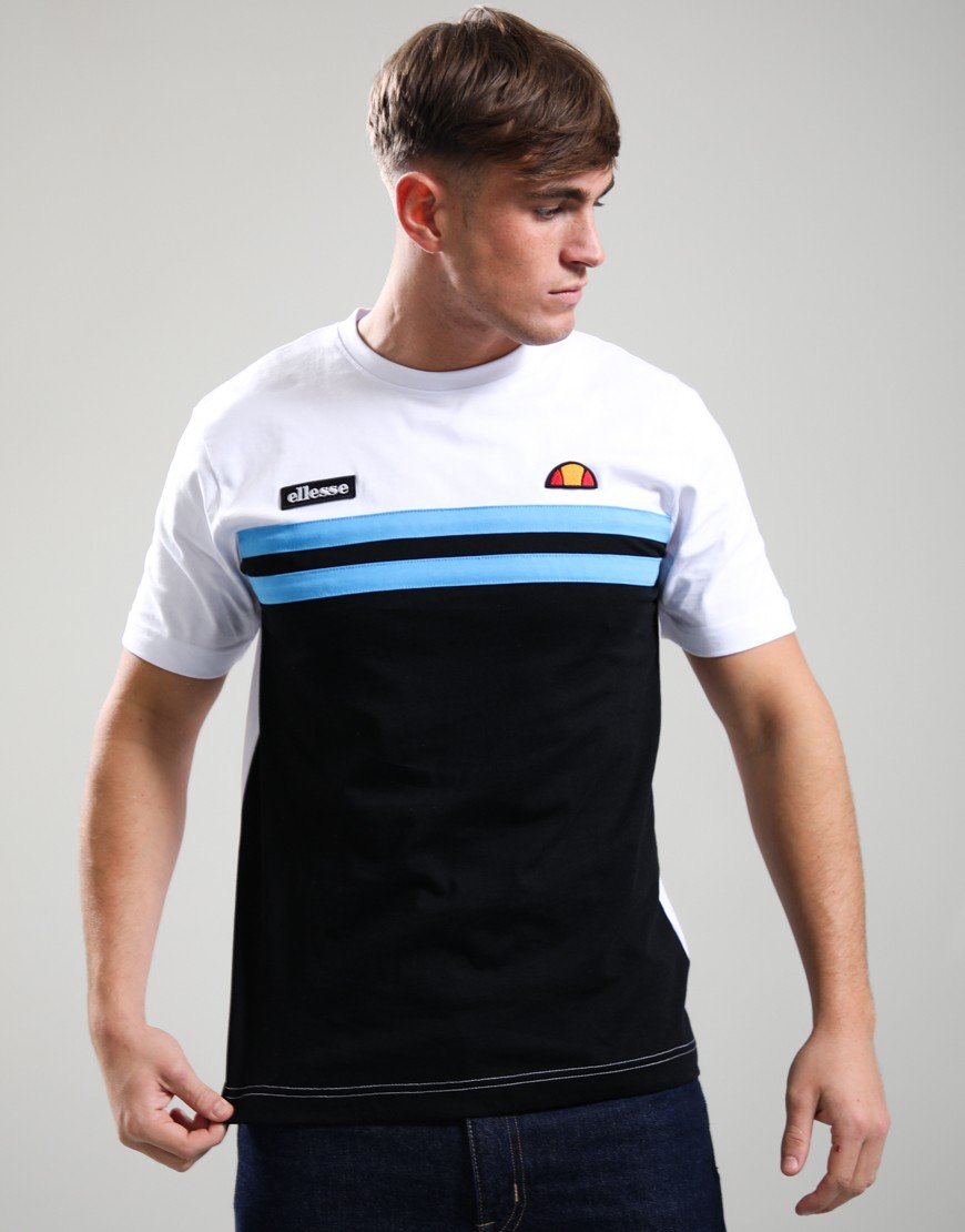 Ellesse Venire T-Shirt White/Blue/Black
