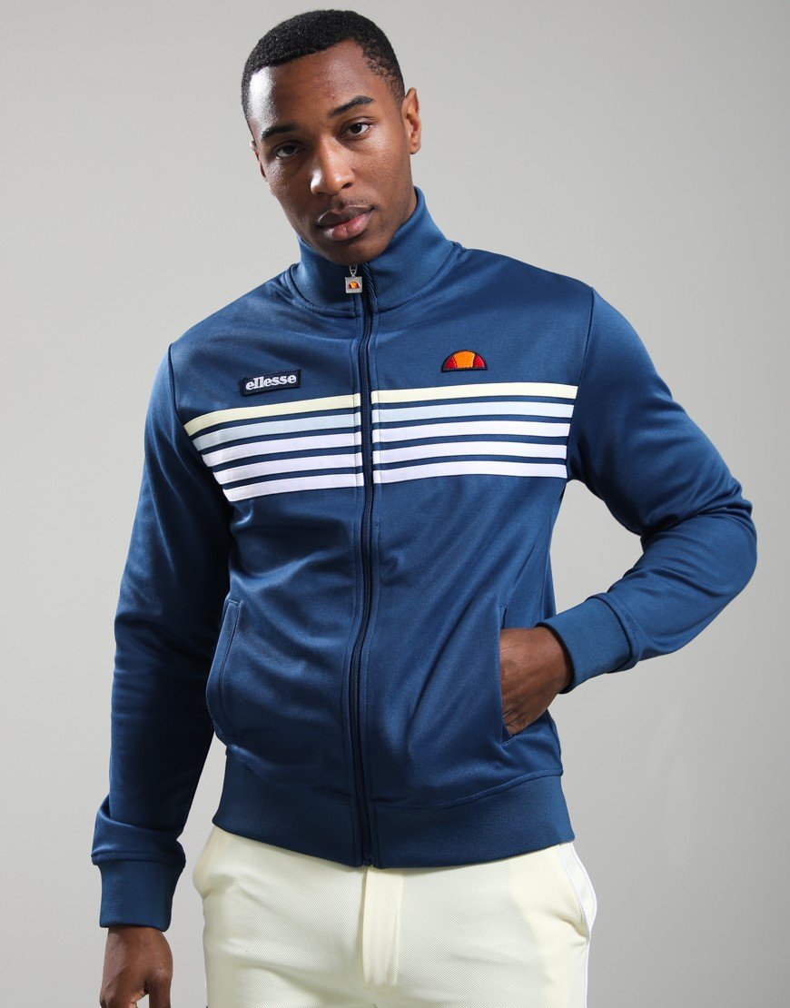 Ellesse Vicenza Track Jacket Blue/White