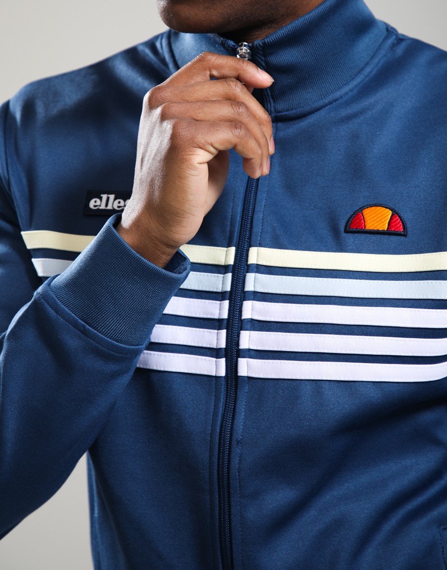 Ellesse Vicenza Track Jacket Blue/White