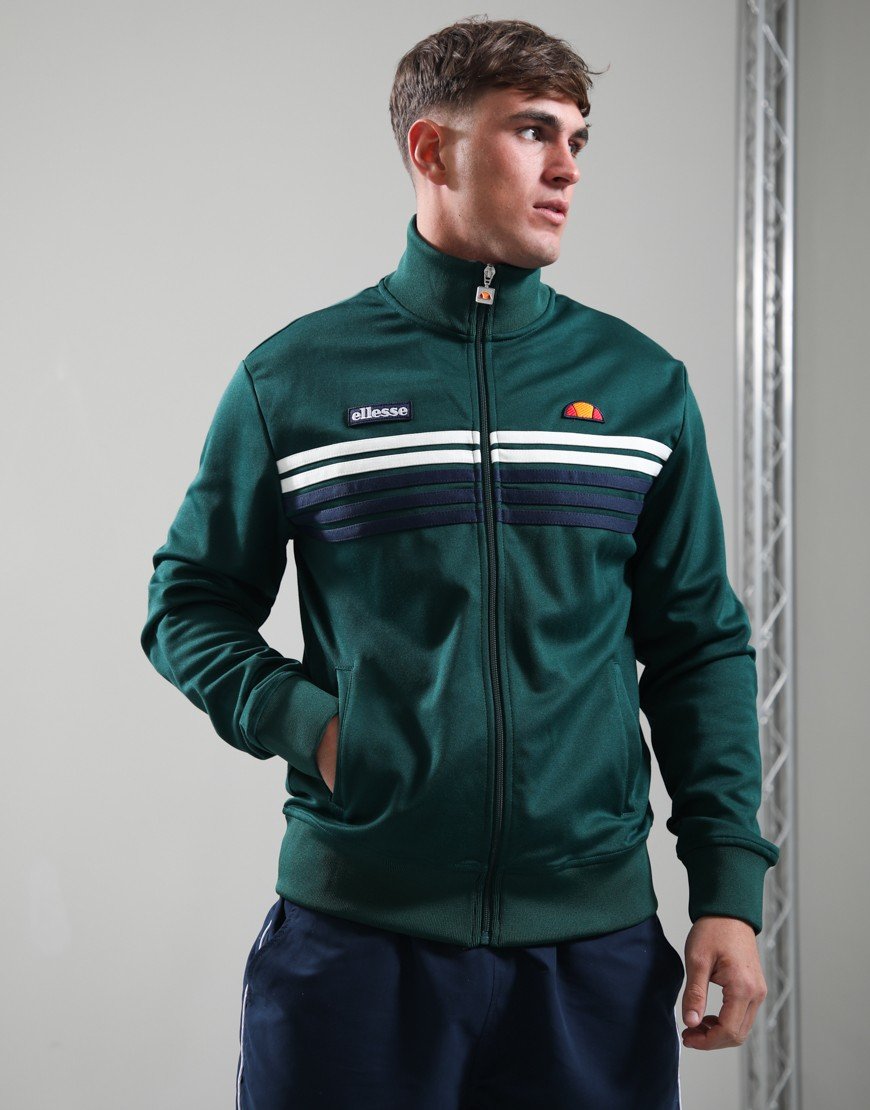 Ellesse Vicenza Track Jacket Dark Green
