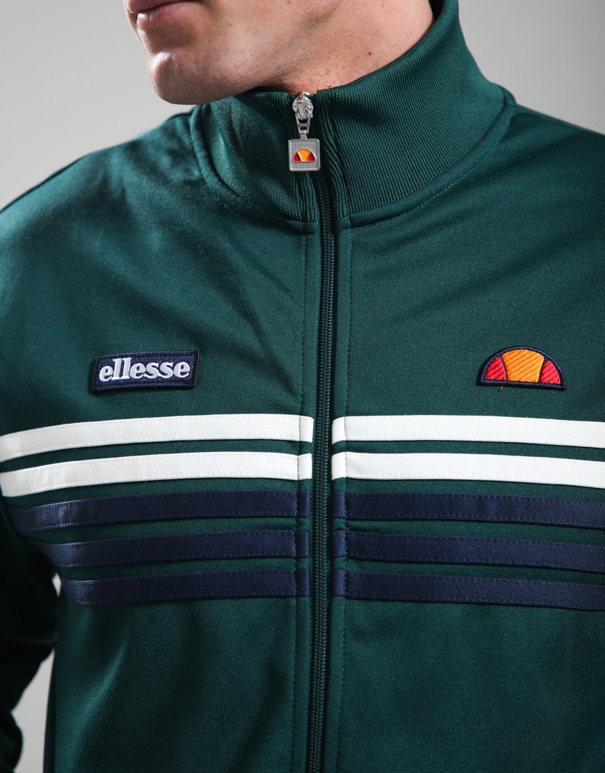 Ellesse Vicenza Track Jacket Dark Green
