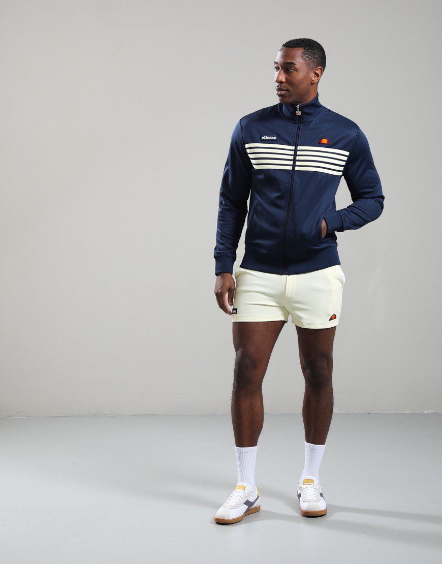 Ellesse Vicenza Track Jacket Navy/Light Yellow