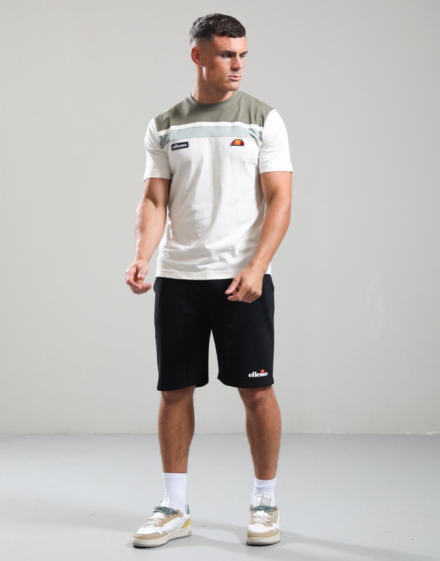 Ellesse Vignola T-Shirt Off White/Khaki