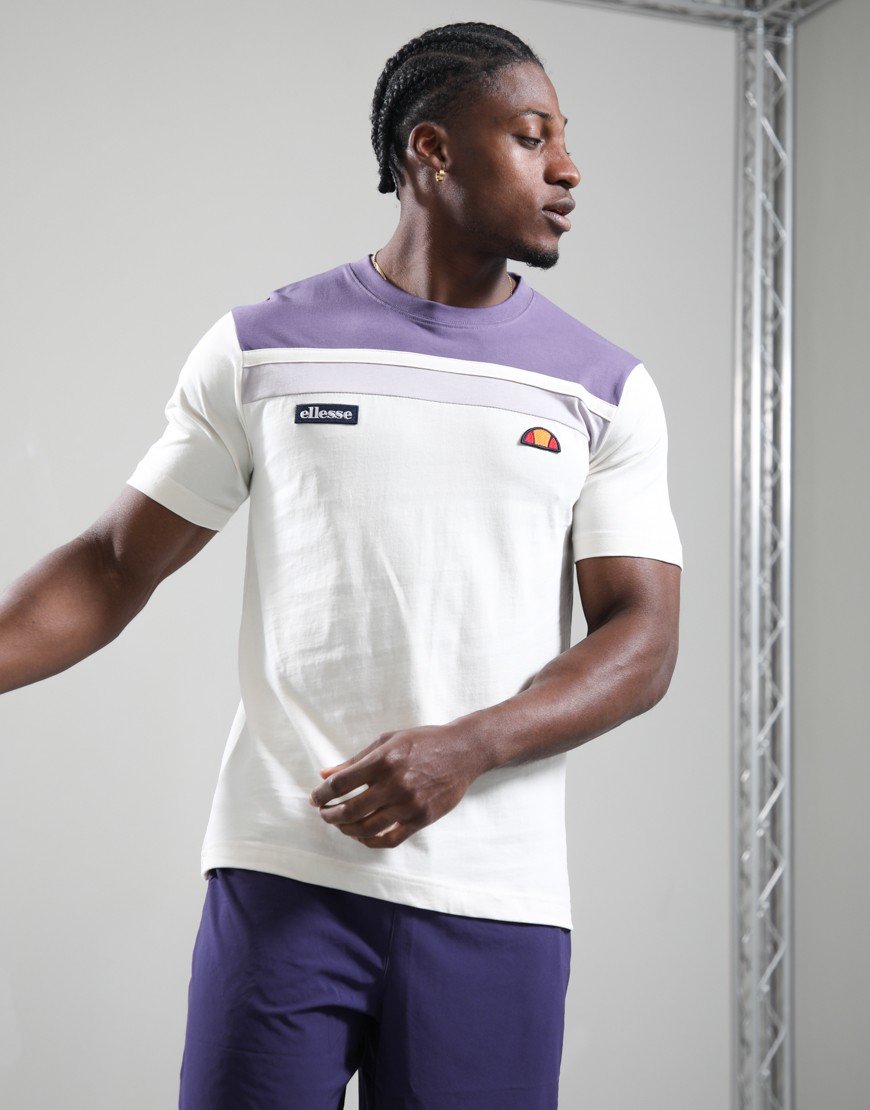Ellesse Vignola T-Shirt Off White/Lilac