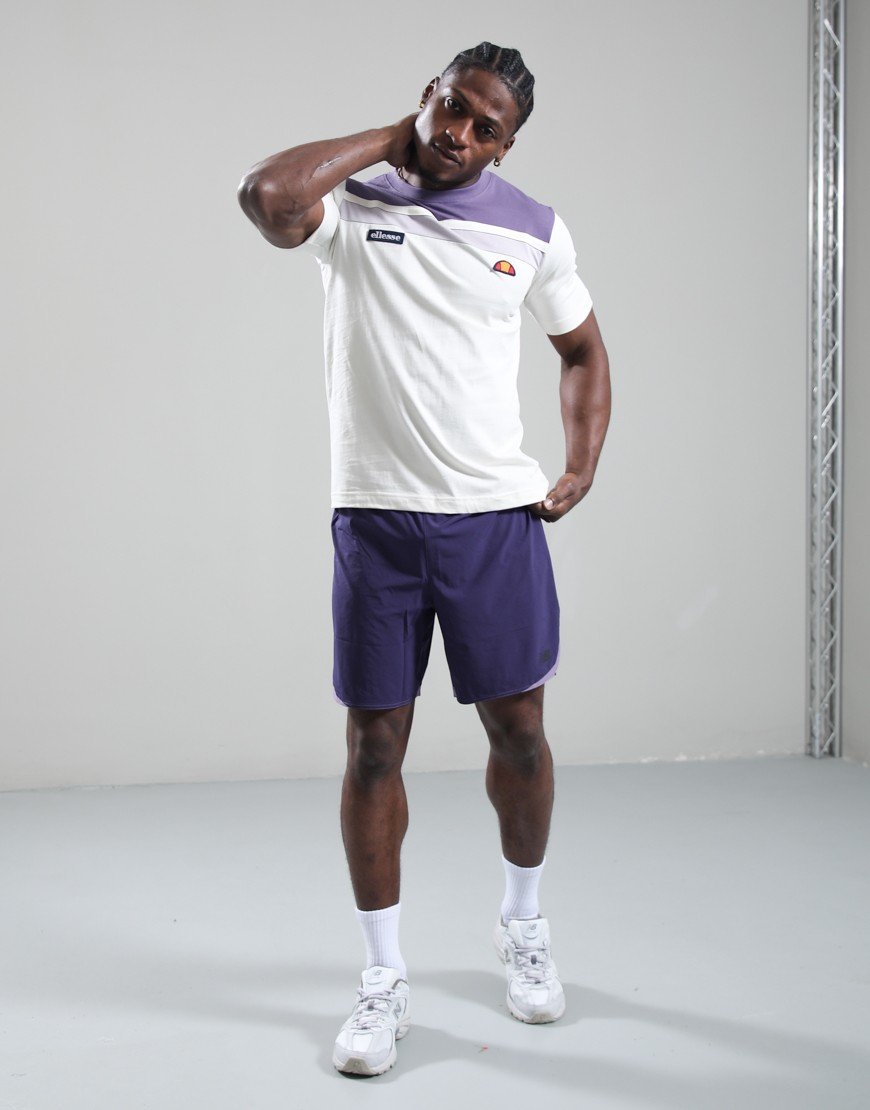 Ellesse Vignola T-Shirt Off White/Lilac