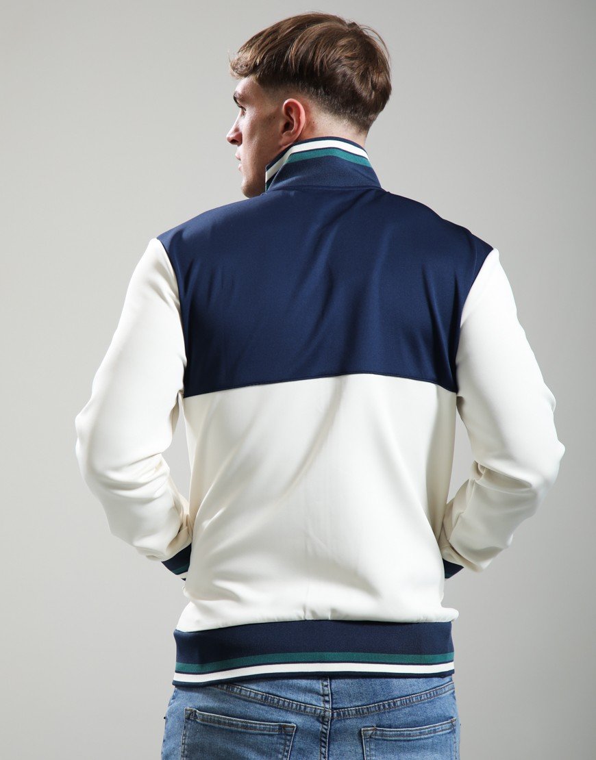 Ellesse Vignola Track Top Ecru/Navy