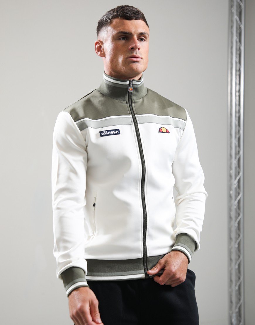 Ellesse Vignola Track Top Off White/Khaki