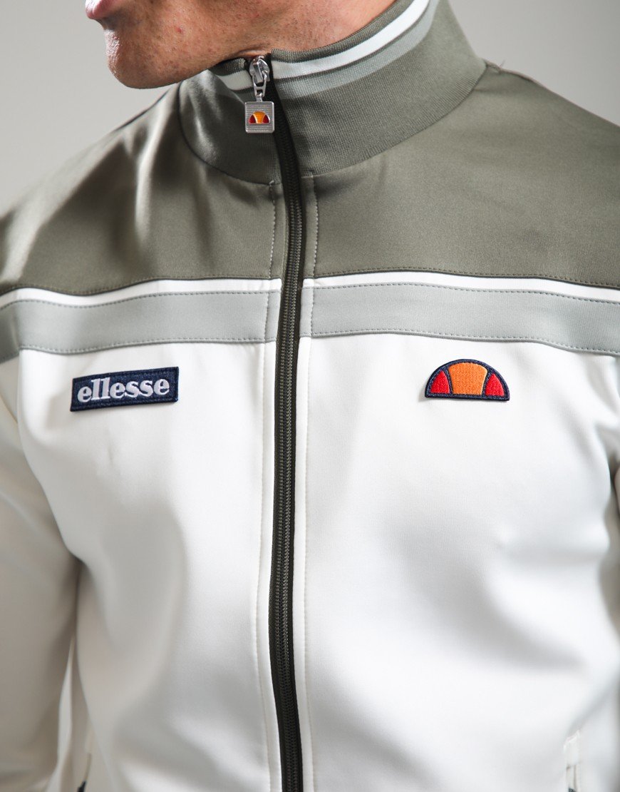 Ellesse Vignola Track Top Off White/Khaki