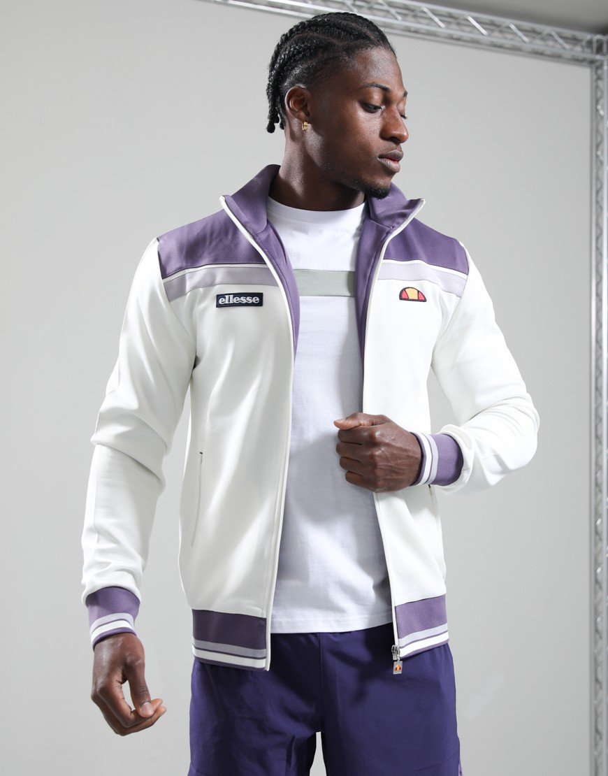 Ellesse Vignola Track Top Off White/Lilac