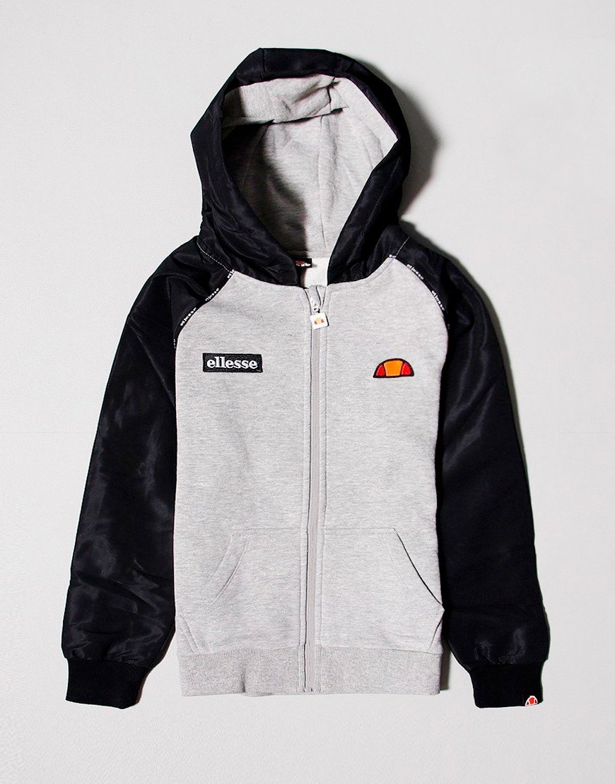 ellesse sweat colour block fleece crew junior