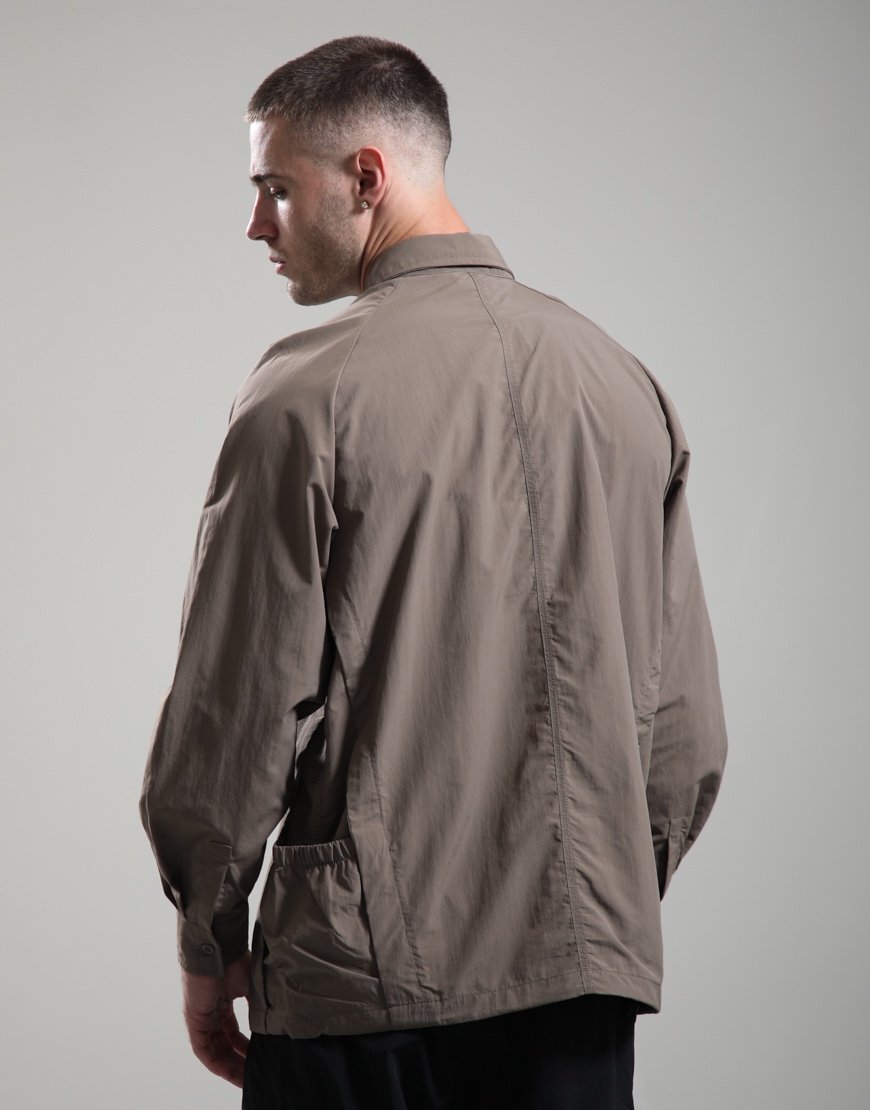 Elliker Alston Long Sleeve Tech Shirt Dark Taupe