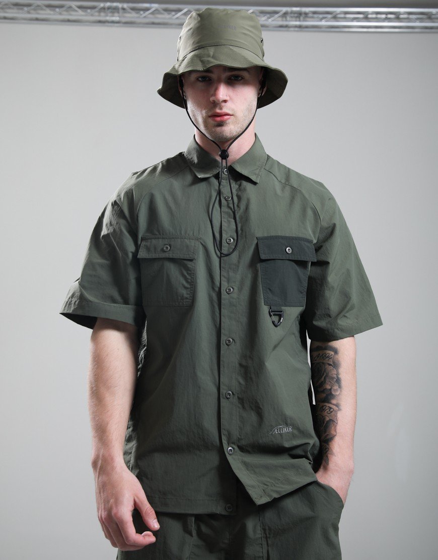 Elliker Burter Tech Bucket Hat Green