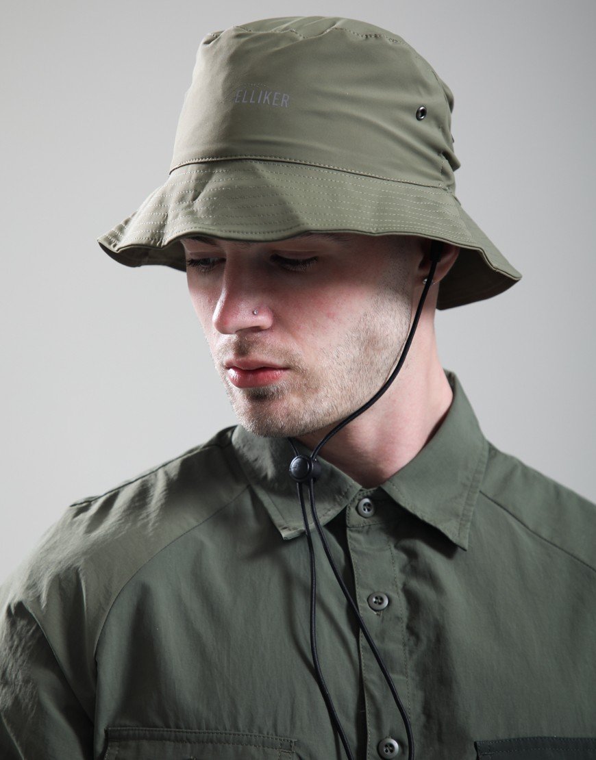 Elliker Burter Tech Bucket Hat Green