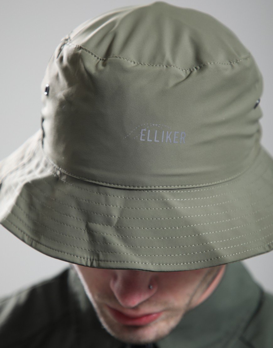 Elliker Burter Tech Bucket Hat Green